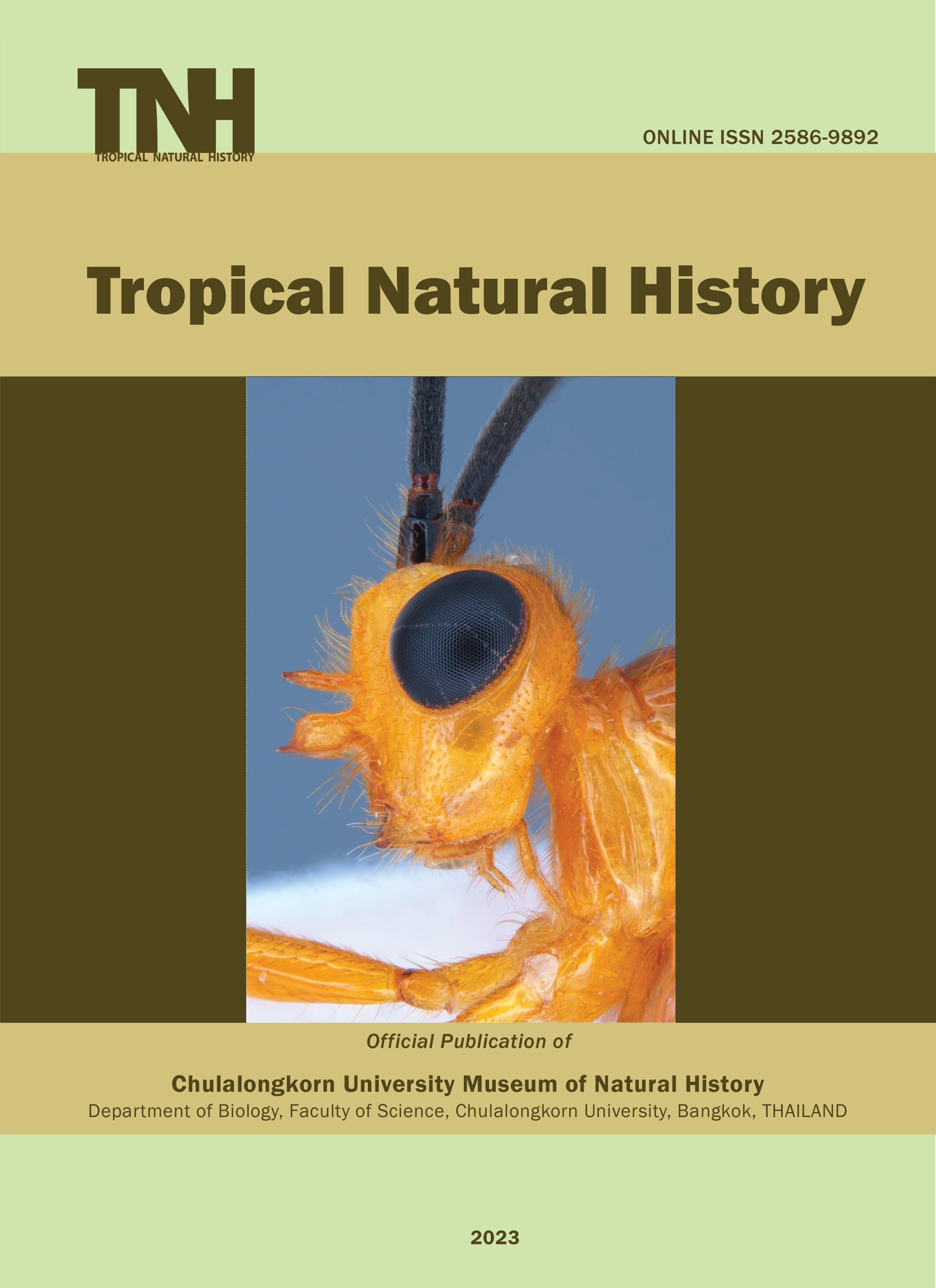 					View Vol. 23 (2023): Tropical Natural History
				